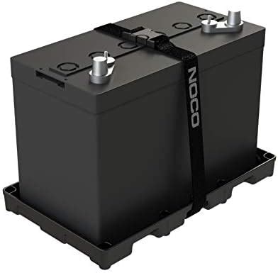 steel weld-in battery box tray track legal|NOCO BT31S Black Group 24.